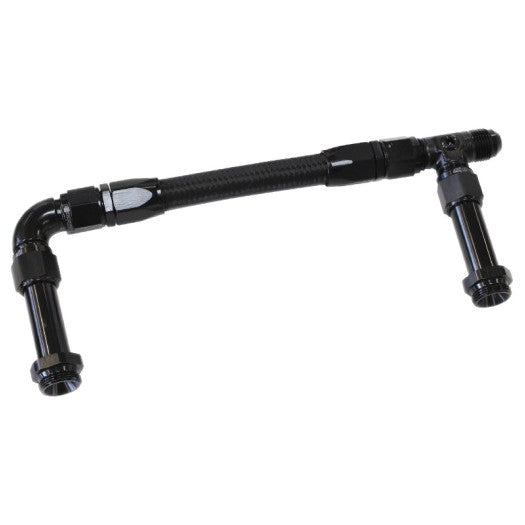 Fs Twin Inlet FST & Modular Dual Inlet Rail -8 AN Black 2 x Metering Block 9-1/2 to ...